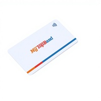 Tarjeta NFC RFID NTAG215 de PVC Impermeable de 13.56mhz con Código QR para Pagos en Hoteles, Ultraligera, con Protección AES, Impresión a Color Personalizada MTOB, Venta al Por Mayor