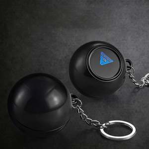Juguete promocional Magic 8 Ball Llavero Custom Decision Maker Mystic Answer Ball Mini Prophecy Ball Llavero - Product Image 6