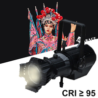 Igracelite 180W RGBW Spot d'intérieur à profil LED Scène ellipsoïdale de théâtre en aluminium