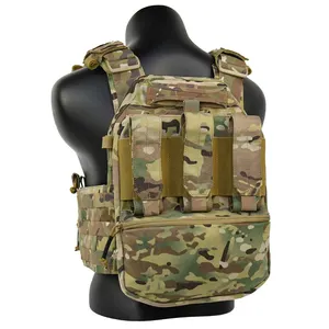 GAF 1000D nylon Multi funcional Plate Carrier Back carring 2.5L bolsa de agua con cremallera extraíble