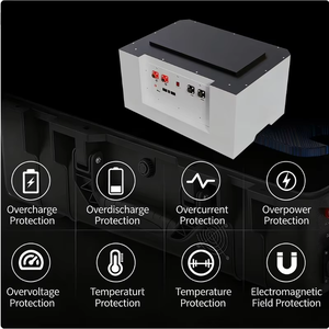 Système de stockage d'énergie intégré 15 kWh Batterie lithium-ion Armoire de stockage d'énergie solaire <span class=keywords><strong>pour</strong></span> utilisation hors réseau - Product Image 4