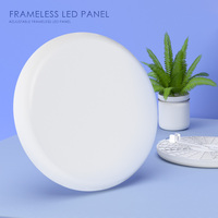 KEOU produit breveté rond 18w panneau lampe led design lumière maison panneau 3d
