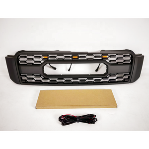 4x4 Off Road Auto Parts Parrilla delantera Parrilla de coche con LED Cromado Conjunto completo apto para Toyota <span class=keywords><strong>Lancruiser</strong></span> LC80 - Product Image 6