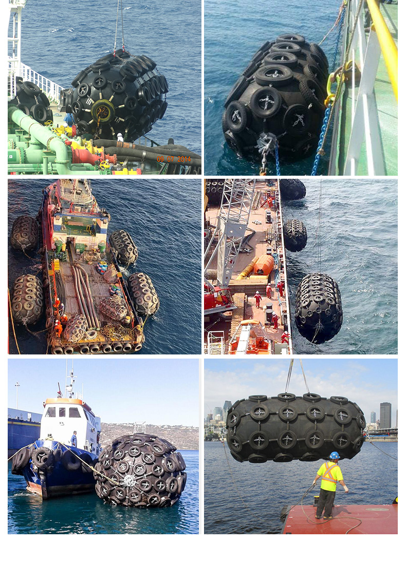 Truck Tyres Net Pneumatic Marine Fender 3000x6000mm Foam Fenders Marine