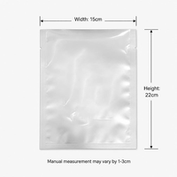 Sac sous vide à haute barrière en aluminium triple couche pour viande fraîche congelée, qualité alimentaire, thermoscellable, plastique laminé