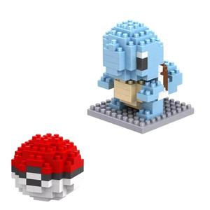 19 styles de blocs de construction en plastique ABS de 7,5 cm, série Pokémon, briques nano éducatives, ensemble de blocs de construction DIY, jouets BX - Product Image 4
