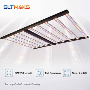 หลอดไฟปลูกพืชแบบ LED Samsung LM281B LM301H EVO Diodes Full Spectrum 1000W สำหรับปลูกในร่ม ระยะเพาะเมล็ด ระยะเจริญเติบโต และระยะออกดอก - Product Image 1