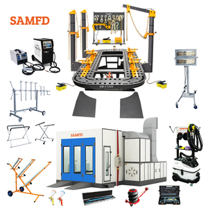 SAMFD Autoframe Richtmachine / Autoframe Machine, Spuitcabine Autoreparatiemachine Combo - Product Image 1
