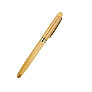 91 Bamboo Ballpoint <b>Pen</b> 1.0mm Black <b>Refill</b> Rotation Promotional Office Gift <b>Pen</b> Laser Engraving - Product Image 5
