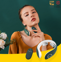 Mini-masseur électrique sans fil avec télécommande, appareil de massage Intelligent pour le cou, électrique, chauffant, nouveau modèle,