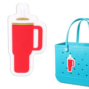 Breloques de sac compatibles avec Bogg Bag Original Tous les modèles Insérer des mots décoratifs pour sac à main Beach Tote Bag - Product Image 5