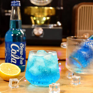 Bouteille en verre de 330ml Cola japonais Bon prix Boissons <span class=keywords><strong>Saito</strong></span> Blue Boissons exotiques gazeuses en gros - Product Image 5