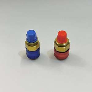 Adaptateur rapide haute-basse pression R134A bleu pour réparation de climatisation automobile – Connecteur de climatisation pour véhicules - Product Image 1