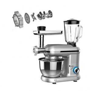Robot culinaire multifonction 5-en-1 5,5 L à prix abordable – Batteur sur socle, pétrin, robot culinaire <span class=keywords><strong>universel</strong></span> - Product Image 2