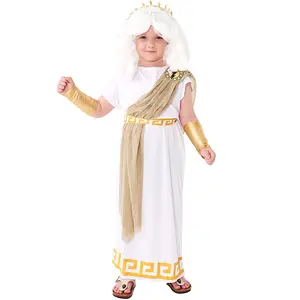 2023 nuovo arrivo Halloween Caesar greco bambino Zeus Costume ABHC-001