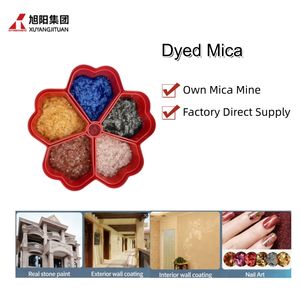 Fabrikverkauf: Gefärbte Glimmerflocken Großhandel – 10-20 Mesh farbige Glimmerplatten für Kosmetik, Echtsteinfarben, Dekoration, Epoxidharzböden - Product Image 1