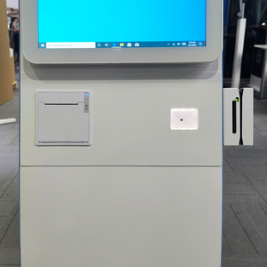 23.6 inch màn hình cong màn hình cảm ứng tự phục vụ thanh toán kiosk tầng thường vụ với đầu đọc thẻ máy ảnh máy in QR đọc mã - Product Image 5