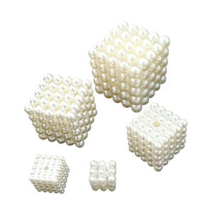 Wholesale Price DIY Handmade Earpiece Accessories ABS Natural White AAA Grade Ball Straight Hole <b>Loose</b> Baroque <b>Pearl</b> Beads - Product Image 6