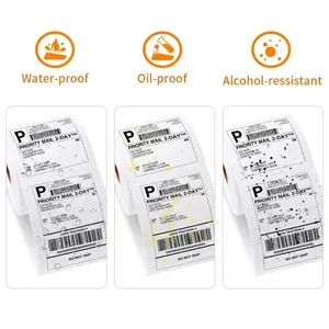 Etiquetas de Envío de Papel Térmico de Alta Calidad 4x6, 80mm*80mm, Adhesivo Fuerte para Envío Exprés - Product Image 4