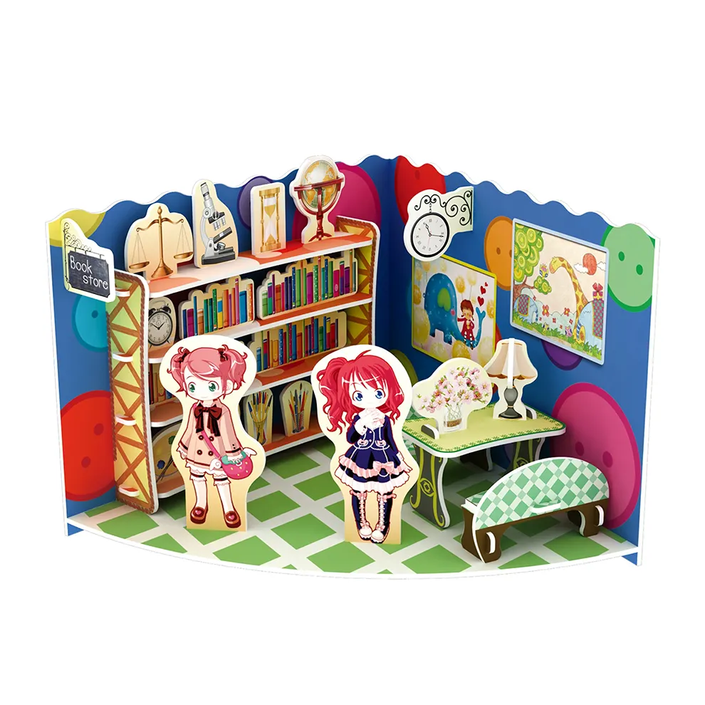 Rouleau de papier mousse d'imprimante 3D, Puzzle pour enfants, jouets de librairie, vente en gros