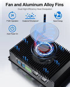 HYSTOU Mini PC modelo compacto ventilador industrial caja de ordenador de refrigeración extrema gana 11 Intel Core <span class=keywords><strong>CPU</strong></span> i5 8260U envío gratis - Product Image 2
