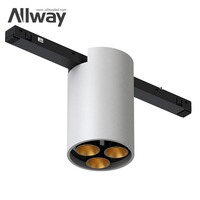Sistema de Iluminación LED Magnético Ajustable Dali Zigbee, Regulable, de Alta Calidad, en Blanco y Negro, para Rieles, Personalizable