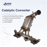 Collecteur d'échappement de haute qualité à montage direct pour Chrysler Dodge Journey 2.7L/3.6L Euro IV avec catalyseur – Approvisionnement direct usine