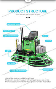 Cazzuola di potenza in calcestruzzo di alta qualità, - Product Image 6