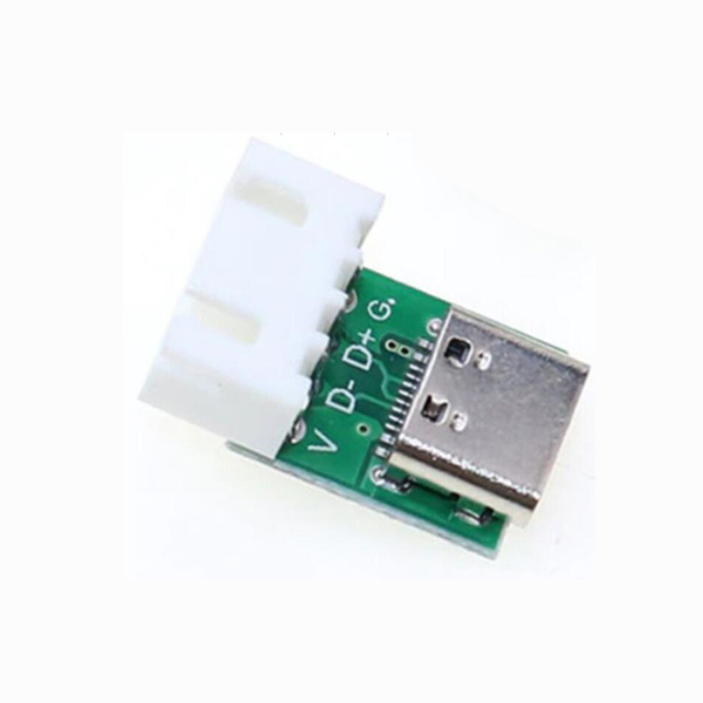 #50137 TYPE-C Female USB3.1 16P to Bend XH2.54 4P
