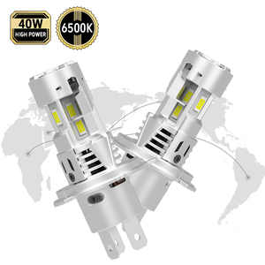 Phare LED Gview PGL H4 H19 compact à triple éclairage 6500K avec double ventilateur, s'adapte sous le capot d'origine, sans modifications pour voiture - Product Image 1