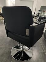 Fauteuil de Barbier Professionnel SULIN en Cuir PU Ergonomique au Design Moderne, Rotation à 360 Degrés, Pompe Hydraulique, Hauteur Réglable