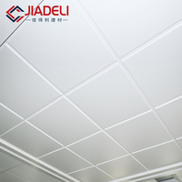 Plafonds suspendus en aluminium perforé, modernes, carrés, ignifuges et insonorisés, sur mesure pour hôpital