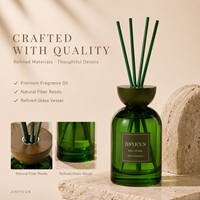 Diffuseur de parfum d'ambiance de luxe avec bouteille en verre de 350 ml, arôme longue durée pour boutique de cadeaux, hôtel, spa, marque privée OEM