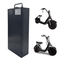 Batería de Iones de Litio LifePO4 de 36V 60V 72V 20Ah 30Ah 50Ah para Motocicleta Eléctrica, Scooter, Triciclo, Bicicleta Urbana de 1500W 2000W 3000W