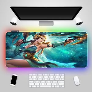 Bán Buôn Miếng Lót Chuột Rgb Chơi Game Tùy Chỉnh Anime Cỡ Lớn Vải Led Thăng Hoa Dễ Thương - Product Image 3