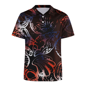 เสื้อโปโลสำหรับผู้ชายเสื้อโปโลโปโลลายฮาวายแบบวงแหวนสำหรับฤดูใบไม้ร่วงเสื้อโปโลแบบ2023 - Product Image 6