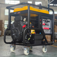 Générateur à essence SHRASIE RZ30000CXE 220V 380V 20kw 25kva avec moteur refroidi par air Briggs & Stratton et système de démarrage à distance