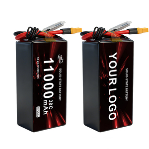 Batería para Dron FPV 30C 11000mAh 6S, Batería de Ciclo de Vida Largo Personalizada, Batería de Estado Sólido de Alta Calidad y Potencia Enriquecida - Product Image 1