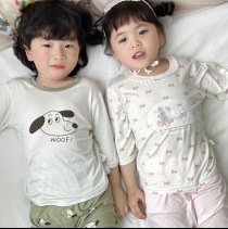 <span class=keywords><strong>Pijamas</strong></span> para Niños, Ropa <span class=keywords><strong>de</strong></span> Bebé, Conjuntos <span class=keywords><strong>de</strong></span> Algodón Puro, Manga Larga, Estampado <span class=keywords><strong>de</strong></span> Dibujos Animados, Unisex, Personalización al por Mayor, Primavera, Verano, Otoño - Product Image 3