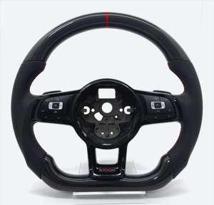 <span class=keywords><strong>Volante</strong></span> Modificado de Fibra de Carbono Personalizado para VW Volkswagen Golf R 5 6 7 MK5 <span class=keywords><strong>MK6</strong></span> MK7 CC GTI MK7.5 <span class=keywords><strong>Jetta</strong></span> Passat Golf - Product Image 2
