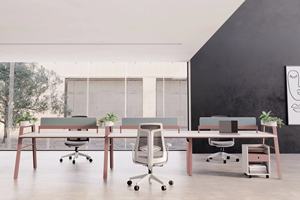 Modern Extendable Modular Metal <b>Office</b> Workbench with Iron Frame Customizable 2/4/6/8 Staff Seating <b>Workstation</b> - Product Image 6