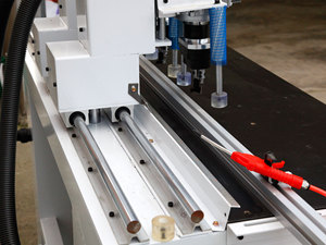 Tự động dọc gỗ Dowel đa-nhàm chán cửa tủ đôi đầu bản lề lỗ khoan máy cho đồ nội thất - Product Image 6