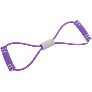 Bande de résistance élastique rose Qian Figure Eight pour l'ouverture des épaules, le remodelage du dos et l'amincissement des bras – Fitness - Product Image 5