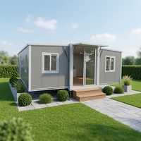 Maison conteneur extensible personnalisable facile à assembler 20ft 40ft – Maison mobile modulaire préfabriquée écologique