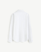 Chemise de travail décontractée ajustée à manches longues anti-rides pour homme, douce, confortable, professionnelle, respirante, 100 % coton, pour l'automne