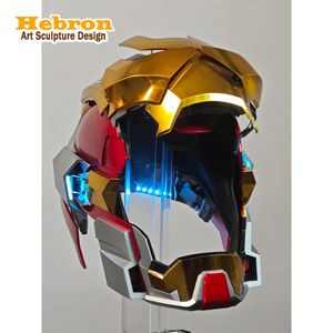 Cascos Personalizados con Impresión 3D, <span class=keywords><strong>Casco</strong></span> de Soldadura <span class=keywords><strong>Iron</strong></span> <span class=keywords><strong>Man</strong></span> con Control por Voz, Apertura y Cierre para Cosplay - Product Image 1