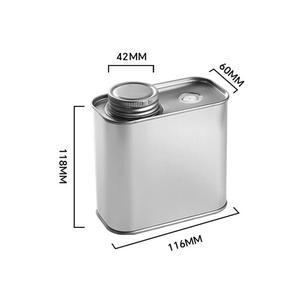 Barattoli <span class=keywords><strong>di</strong></span> <span class=keywords><strong>Latta</strong></span> Quadrati RunLin <span class=keywords><strong>di</strong></span> Alta Qualità da 250g con Coperchi a Vite e Valvola d'Aria <span class=keywords><strong>per</strong></span> Caffè in Grani, Matcha, <span class=keywords><strong>Olio</strong></span>, Frutta Secca e Snack - Product Image 2