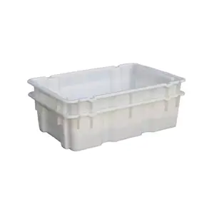 实心货物板条箱塑料箱塑料板条箱农业塑料托盘板条箱