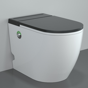 Inodoro montado en el suelo para baño sin tanque <span class=keywords><strong>de</strong></span> pulso moderno con inodoros para ahorrar espacio <span class=keywords><strong>de</strong></span> <span class=keywords><strong>bater</strong></span>ía No necesita <span class=keywords><strong>cisterna</strong></span> oculta - Product Image 4