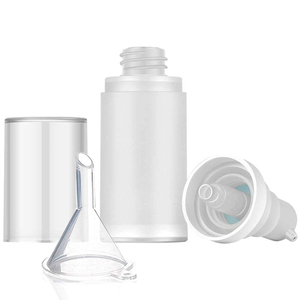 Custom 100ml 150ml <b>200ml</b> PP Airless Pump <b>Bottle</b> 49mm Diameter Snap on Plastic Lotion <b>Bottle</b> - Product Image 2